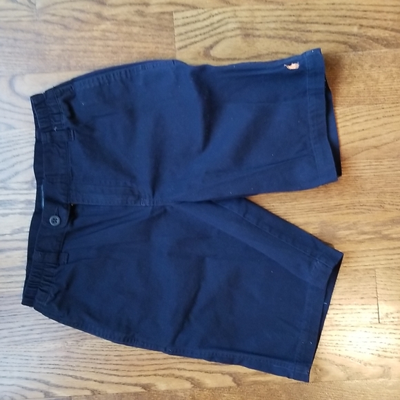 Two pair of boys size 12 Polo Ralph Lauren shorts, 1 red NWT, 1 navy used - Picture 6 of 7